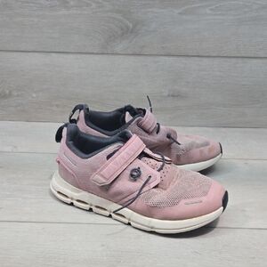 On Running Cloud Kids Pink Girls Athletic Shoes Sneakers Sz 2K